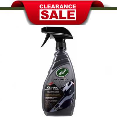 LIMITED STOCKS LEFT TurtleWax T53447 Hybrid Solutions Ceramic Acrylic Black Wax 473ML